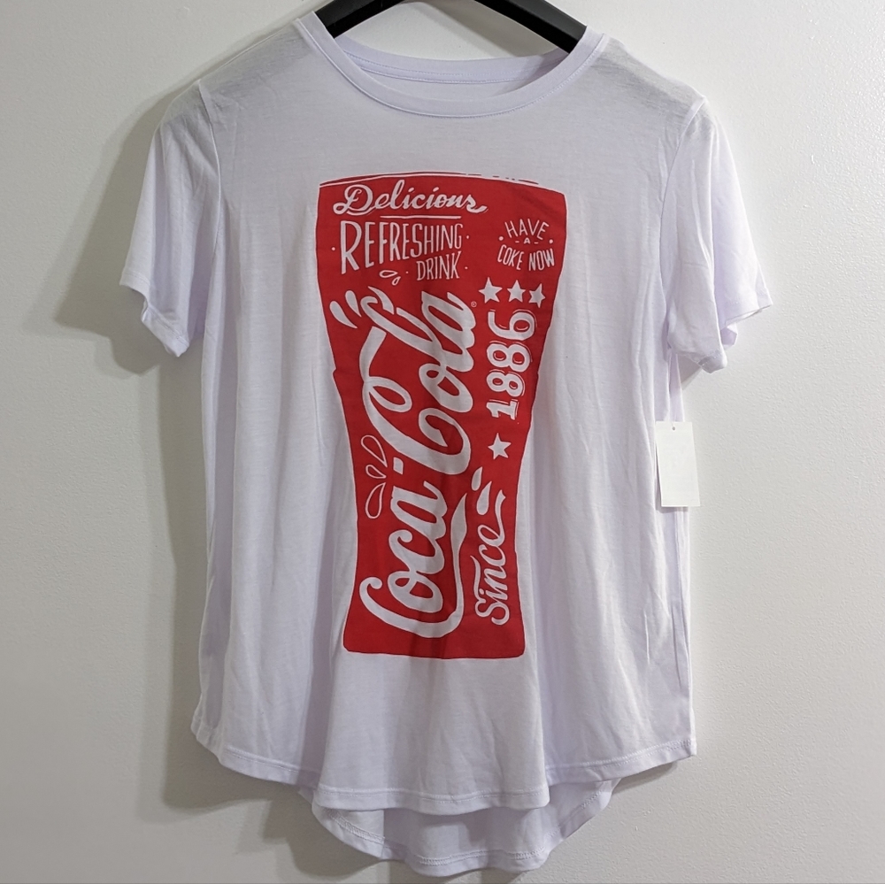 Coca Cola Women's Short Sleeve Graphic T-Shirt, Size XXL(19), New With Tag